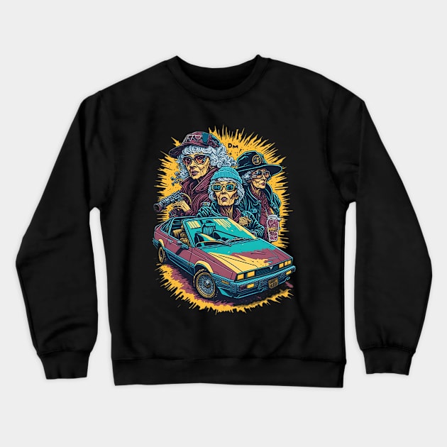 Golden Girls - Dmc Delorean Crewneck Sweatshirt by Shop Goods